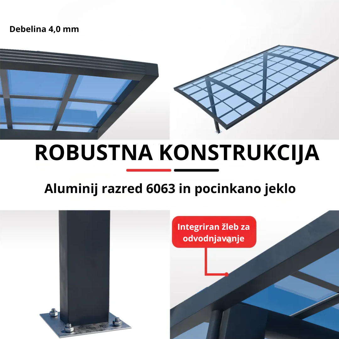 NADSTREŠNICA ZA AUTO Roma