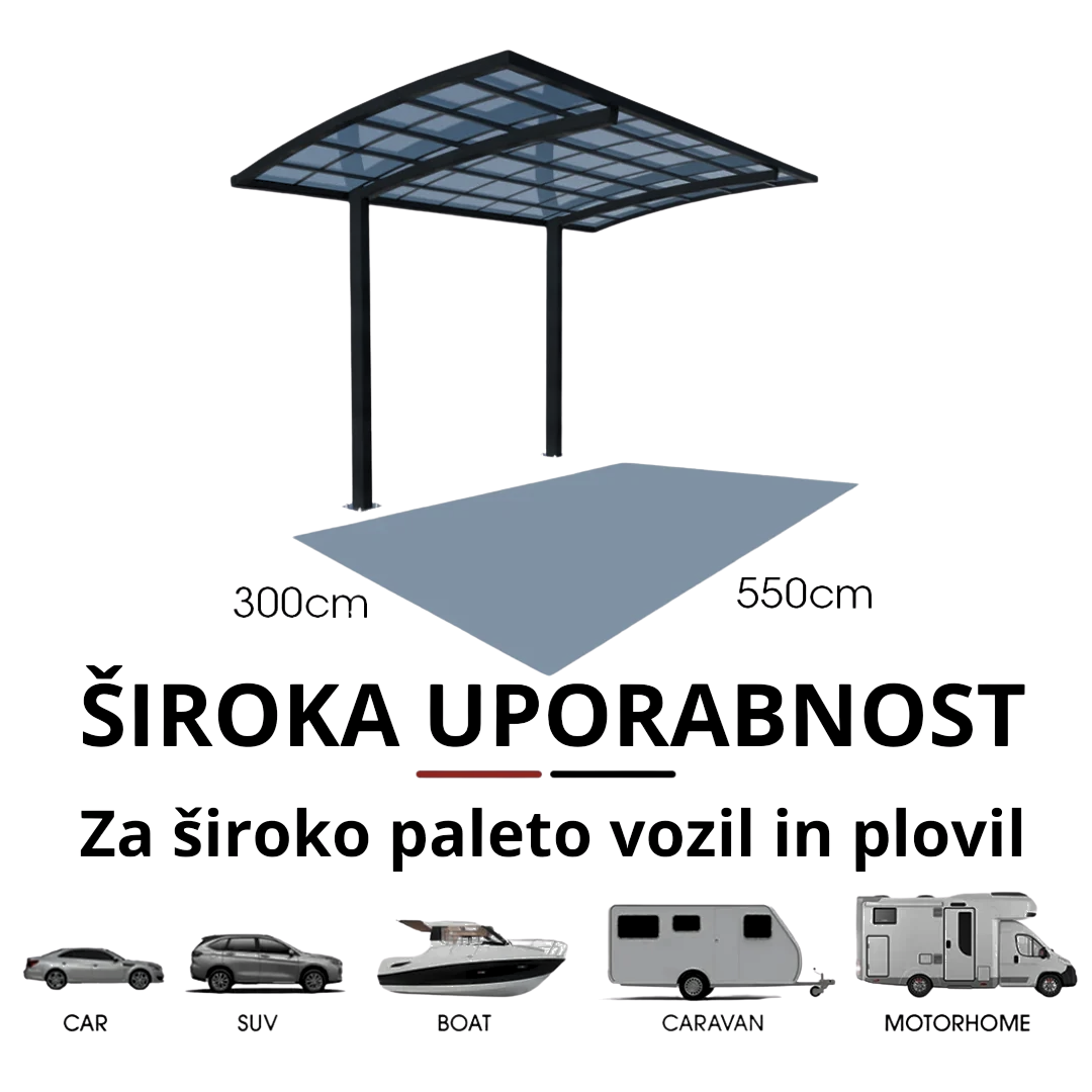 NADSTREŠNICA ZA AUTO Roma